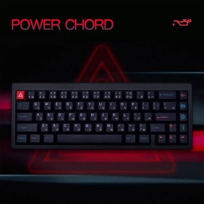 GMK Power Chord 104+25 PBT Dye-subbed Keycaps Set Cherry Profile for MX Switches Mechanical Gaming Keyboard